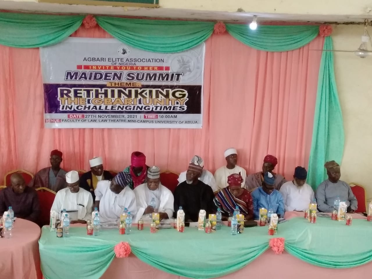 Agbabri Elite Association of Nigeria holds Maiden Summit, tasks members on Uniity