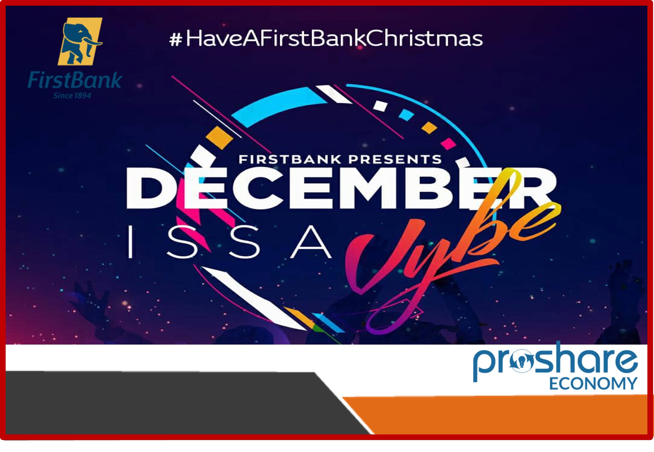 FirstBank DecemberIssaVybe: Showing Kindness as You Vybe