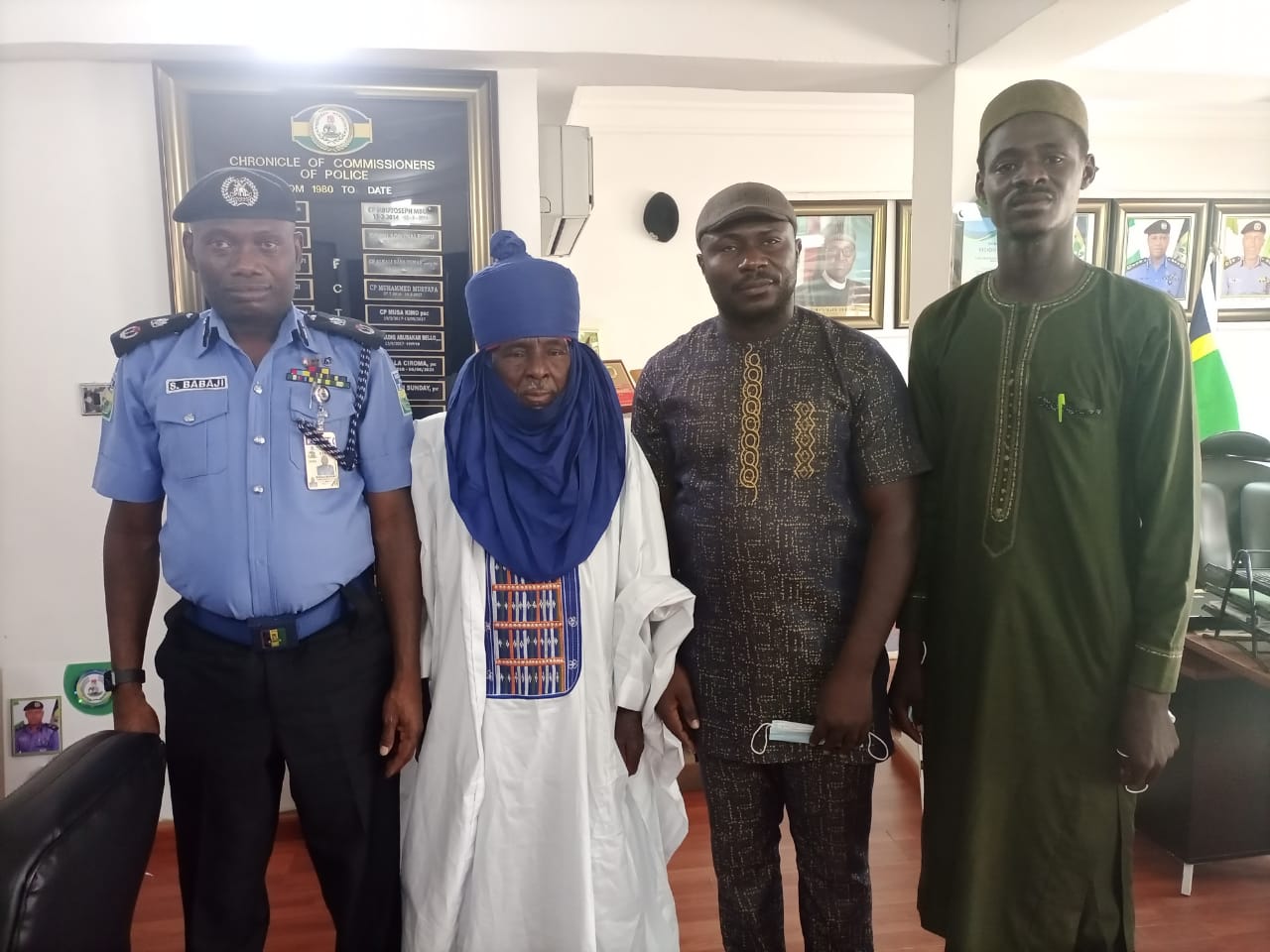 Traditional ruler commends FCT CP for security giant strides