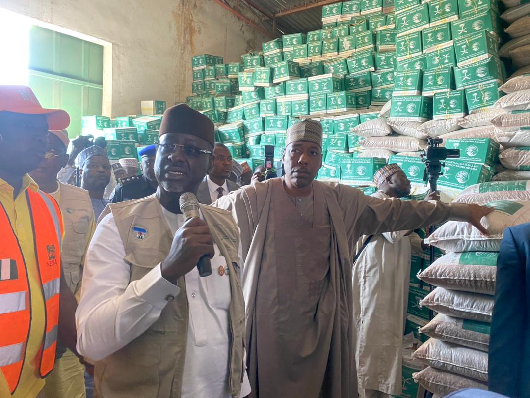 Fed Govt Distributes Food Relief To 37,000 Vulnerable Homes in Borno