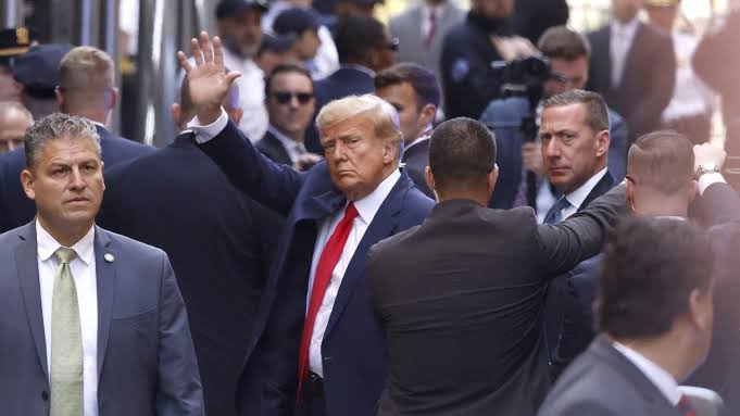 Donald Trump Arrested At New York Court, Appears Before Judge