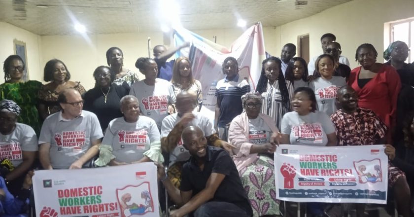 NGO advocates trade unions for domestic workers