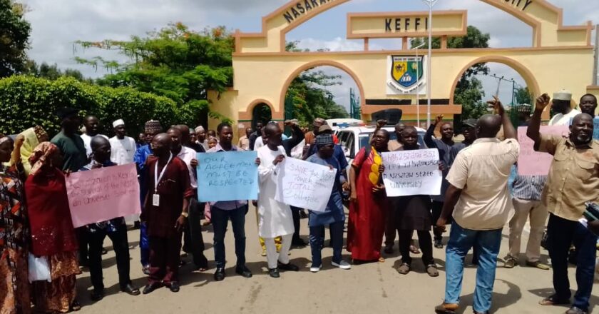 Nasarawa University ASUU protests proliferation of universities, others