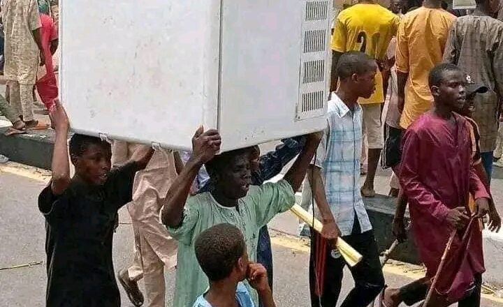 Protesters Loot, Vandalise NCC Building In Kano