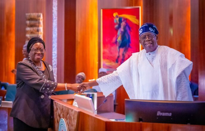 Tinubu Swears In Kekere-Ekun As Acting CJN