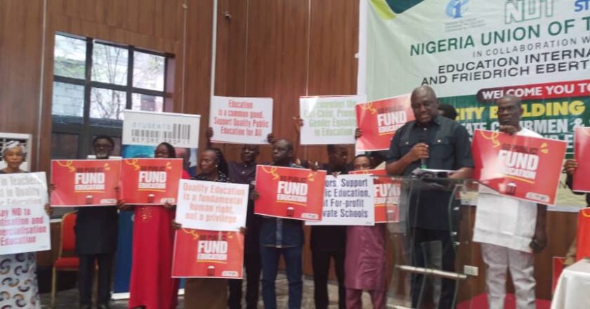 NUT trains 100 members, calls for adequate education funding