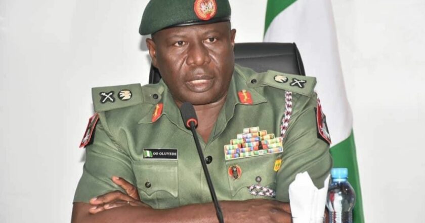 Tinubu Appoints Oluyede As Acting Chief Of Army Staff