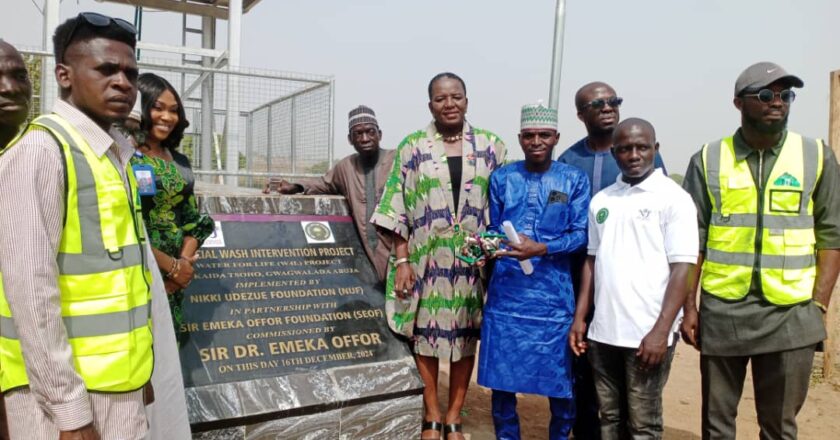 Foundation provides potable water for Gwagwalada community