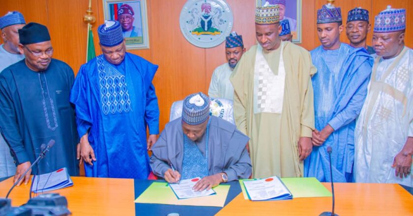 Gov Inuwa signs Gombe Appropriation Bill of N369.9bn into law