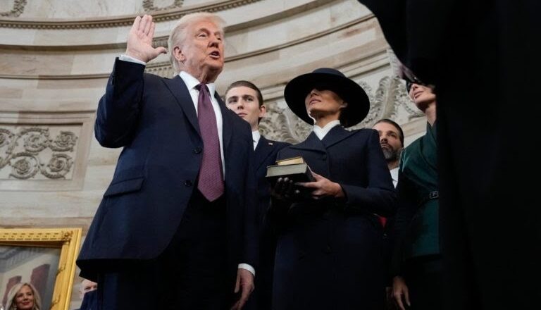 Donald Trump Sworn In As 47th US President