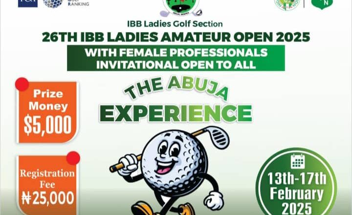 Golfers from 10 African countries jostle for honours in IBBIGCC 26th Amateur Ladies Open