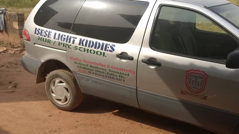 Isese Light Kiddies Nursery and Primary School Acquires New School Bus