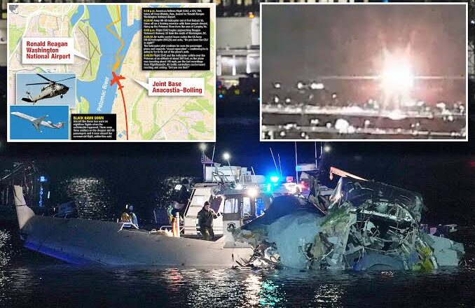 Dozens Feared Dead After American Eagle Jet, Army Helicopter Collide, Crash Into Potomac River