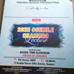 Odegbola Traditional Global Services Teams Up With Osemeji Ibadan Foundation For The 2025 ‘Osemeji Obamoro’ Festival