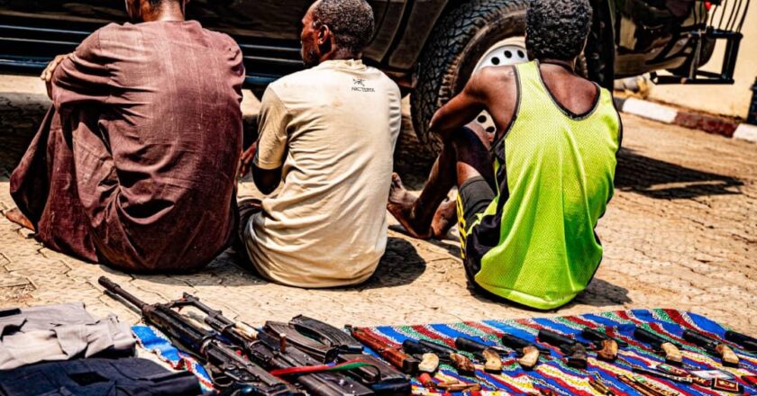 NSCDC arrests Four for illegal possession of firearm, gunrunning, banditry, job racketeering