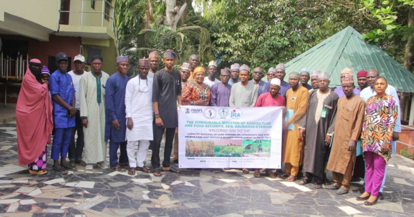 NASC trains 20 farmers on rice seed production 