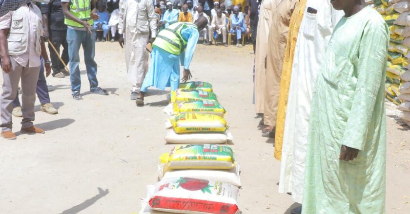 Zulum Flags Off Rep Talba’s Palliative for 3,000 Constituents