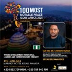 Dr. Ogwus to Share Stage with Dangote, Burna Boy, Okonjo-Iweala at Africa Peace Icons 2025.
