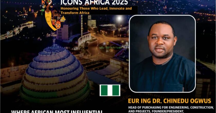 Dr. Ogwus to Share Stage with Dangote, Burna Boy, Okonjo-Iweala at Africa Peace Icons 2025.