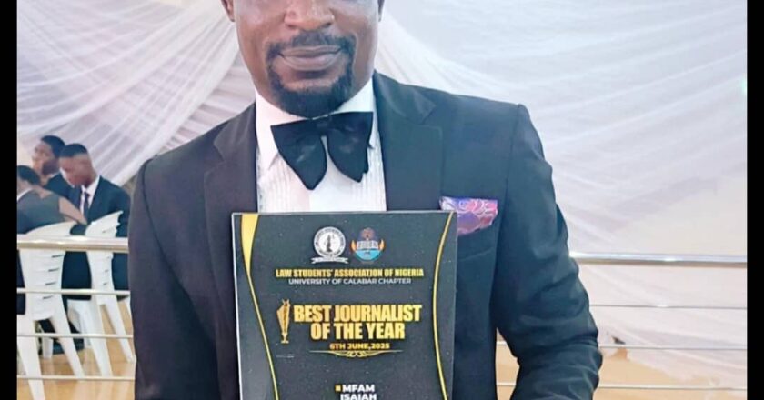 TTM Publisher bags best journalist award