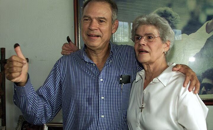 Nicaragua’s first female president Chamorro dies at 95