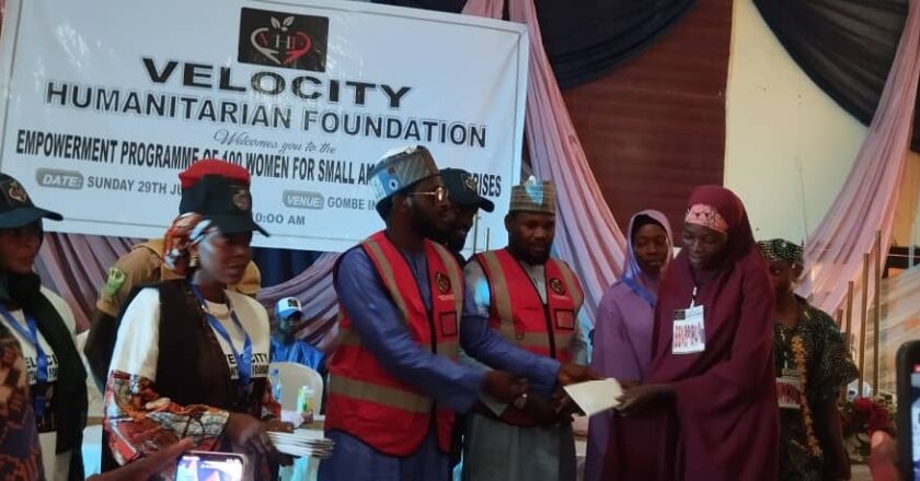 100 businesswomen in Gombe benefit from Velocity Foundation’s N5m empowerment