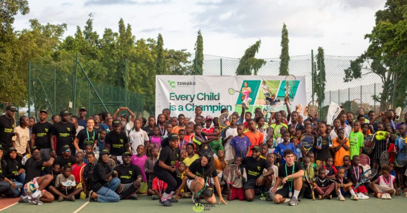 Over 200 players take part in Tswako Foundation tennis clinic/tournament
