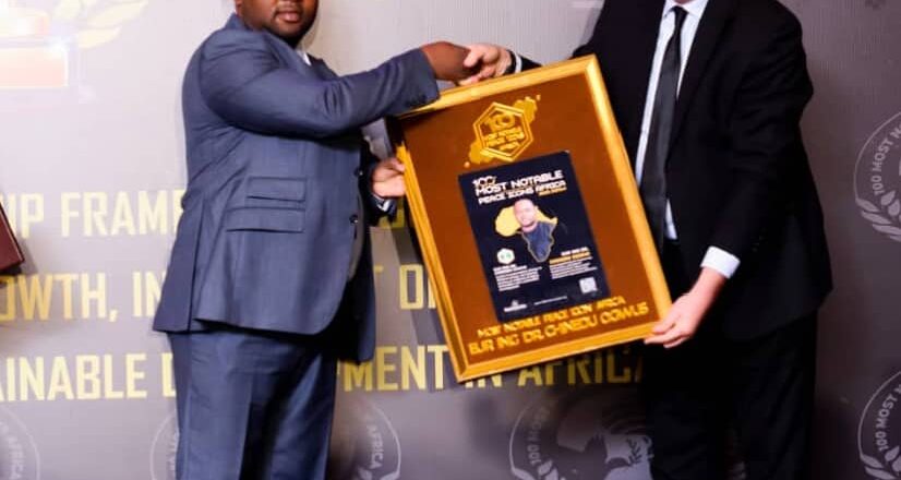 Eur Ing Dr. Chinedu Ogwus Clinches Dual Honors at Kigali Rwanda Awards: Named Africa’s Peace Icon and Leadership Laureate