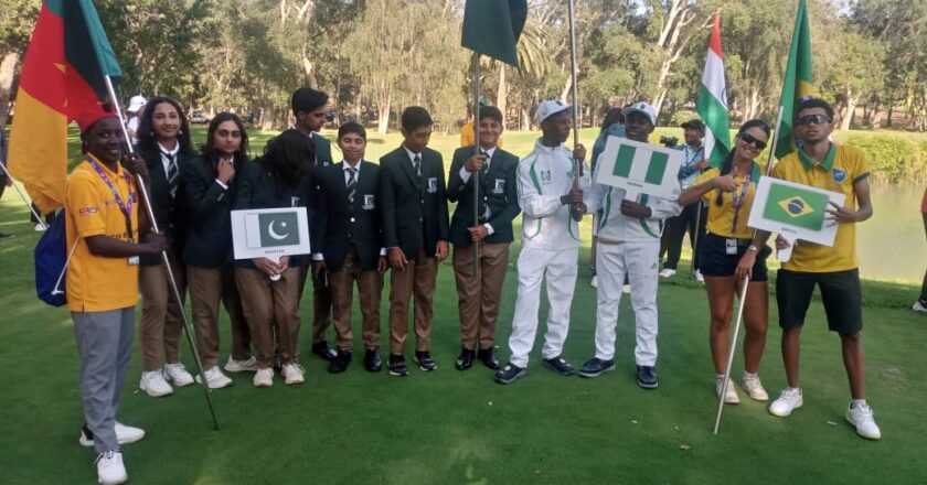 NGF President Commends Young Nigerian Golfers on Historic Outing at World School Golf Championship