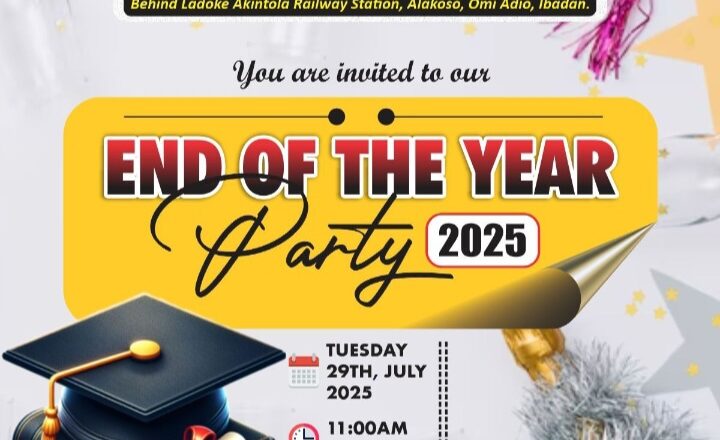 Isese Light Kiddies Nursery And Primary School To Hold End-Of-Year Party