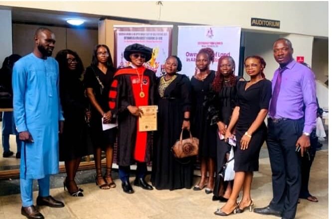 Uchenna Eze Bags U.S. Doctorate, Urges Nigerians to Invest in Land as Esthington Properties Launches Promo Sale