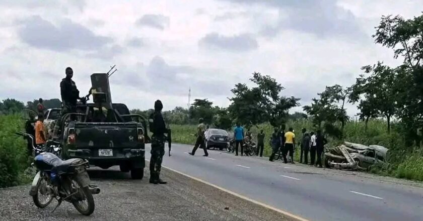 KIDNAPPERS INVOLVED IN ACCIDENT IN NASARAWA STATE