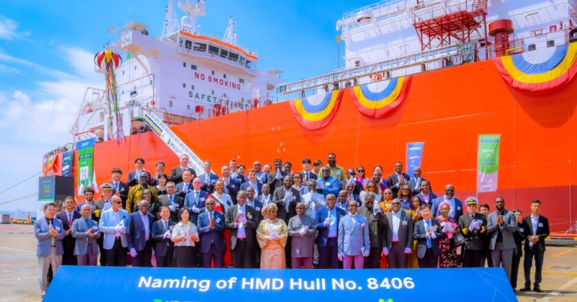 President Tinubu Commissions WAGL’s 40,000 CBM LPG Vessel in South Korea…Lauds Company’s Partners for Expanding Africa’s Role in Clean Energy