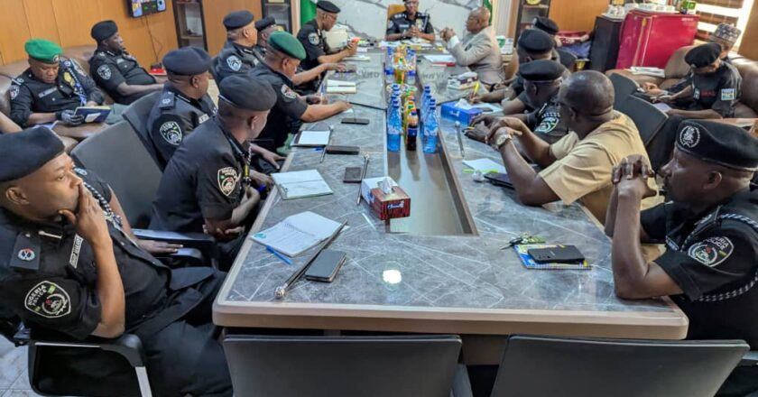 CP BAKORI HOLDS STRATEGIC MEETING WITH OPERATIONAL AND TACTICAL COMMANDERS OF KANO POLICE COMMAND