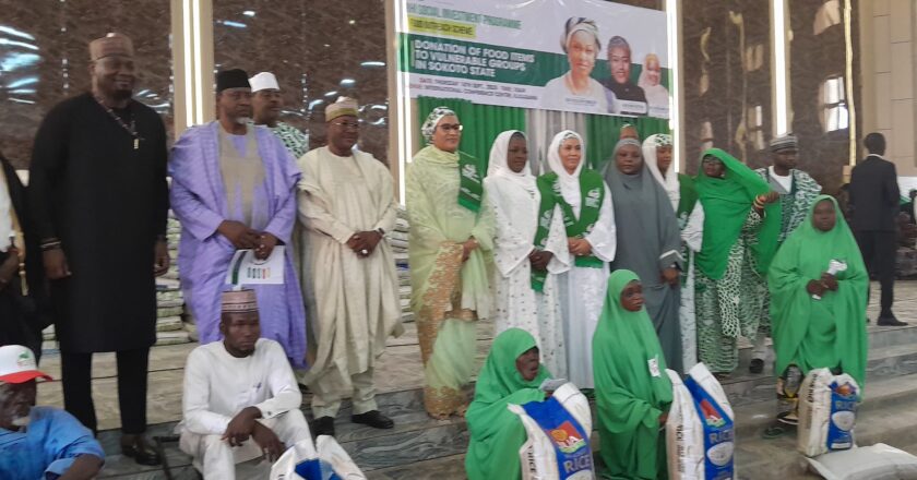 First Lady aids vulnerable groups in Sokoto