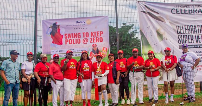 Rotary Club of Abuja-Aso Golf campaigns to eradicate Polio