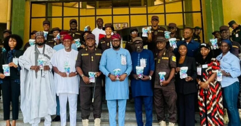 NMA & Diatom Impact/Platform Capital donated sanitary pads to female prison inmates