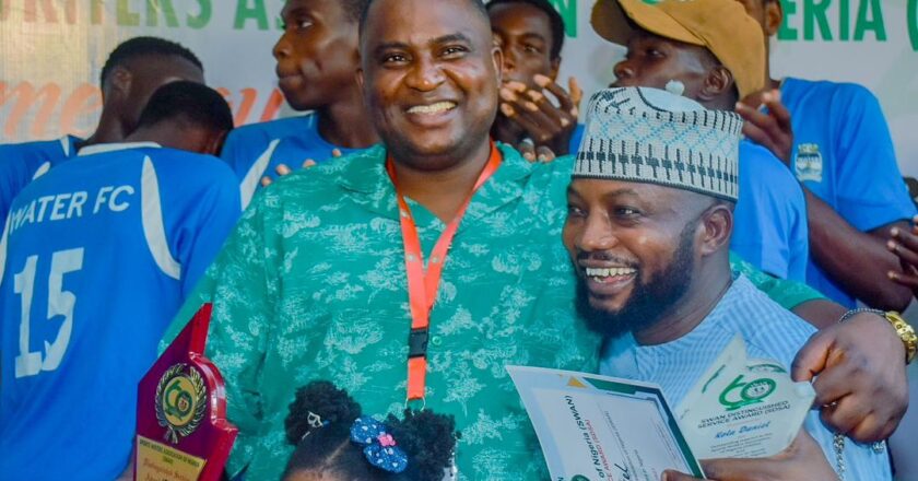 This Award Gives Me Hope” Makanjuola Nureni Honoured for His Dedication to Nigerian Sports