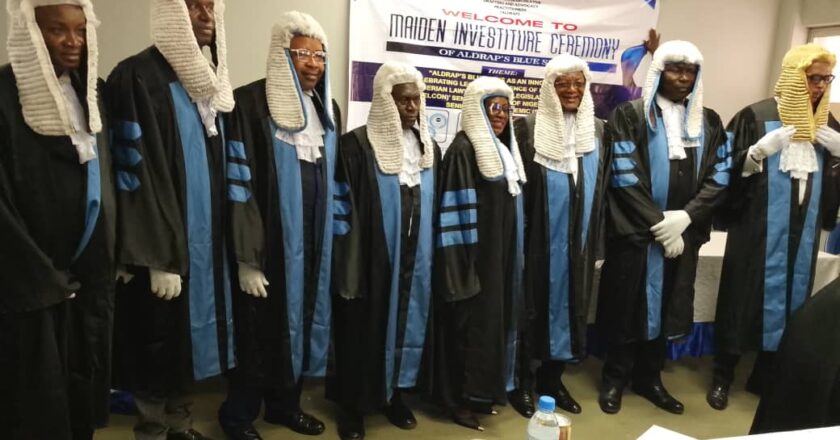 The Association of Legislative Drafting and Advocacy Practitioners (ALDRAP) has held its maiden investiture ceremony, confer prestigious Blue Silks rank on outstanding Nigerian lawyers in non-litigation practice