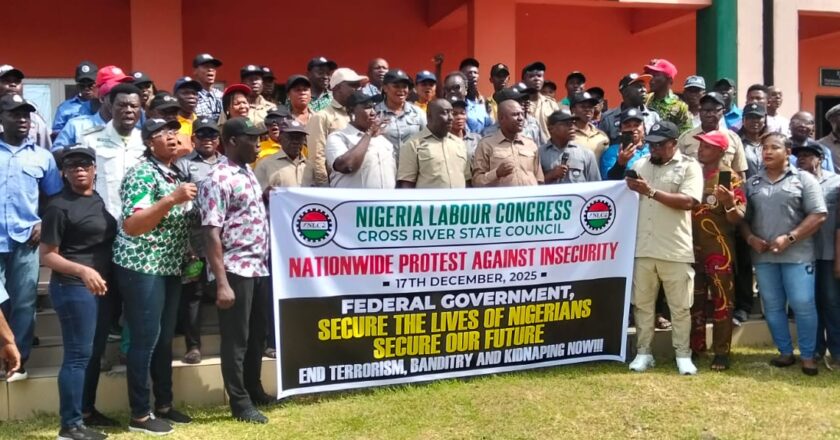 Cross River NLC protest, demands all-inclusive security