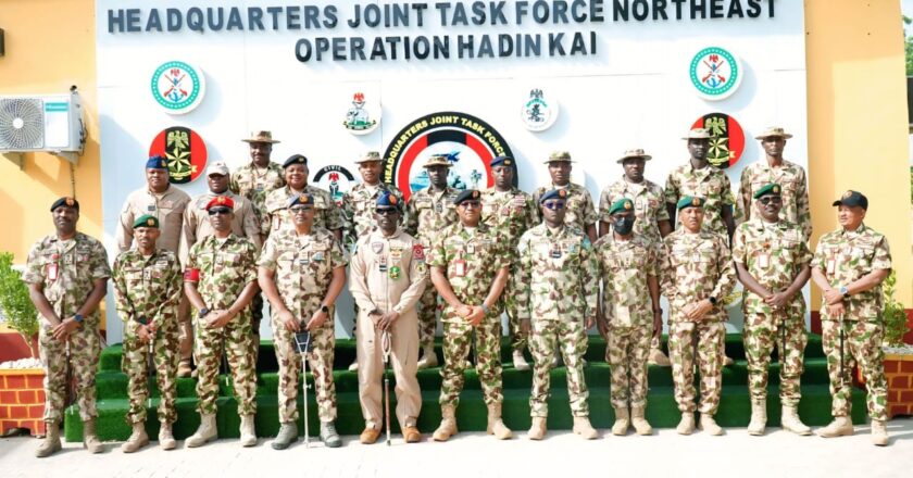 NAF REINFORCES AIRPOWER CAPABILITIES AS AWDC COMMANDANT VISITS OPERATION HADIN KAI