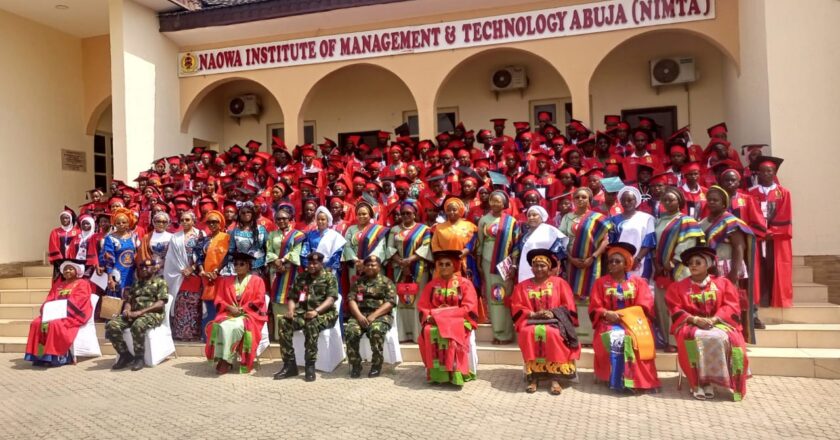 NAOWA empowers 202 barracks youths with skills in ICT, fashion design