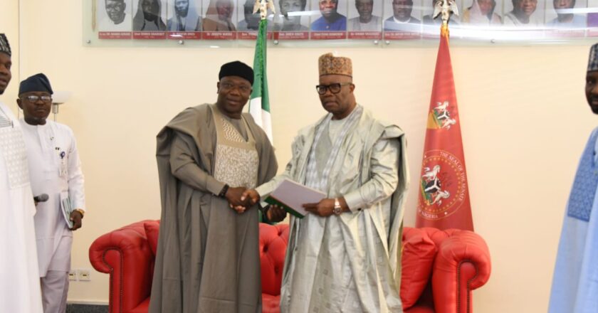 NASC CHAIRMAN PLEADS WITH SENATE PRESIDENT AKPABIO TO INAUGURATE NASS PENSION BOARD, ESTABLISH COUNCIL OF FORMER PRESIDING OFFICERS OF NASS,BUILD NEW LEGISLATIVE QUARTERS
