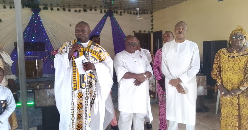 Unity plea: Chief Aigbefoh calls for Brotherhood and progress.