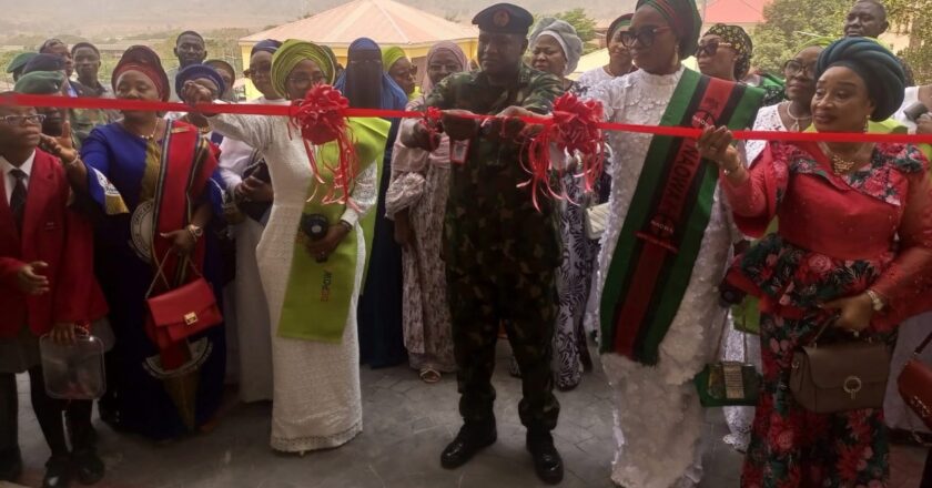 NAOWA unveils CBT centre to boost military families’ education, welfare