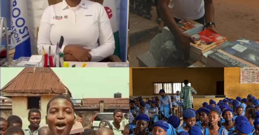 IWD: Donli Urges End to Gender Bias, Donates Books to Government Girls Secondary School Dutse and Urban Development Secondary School Owerri