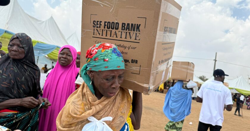 SEF Marks Sallah with Support for Widows, Distribution of Food Items to FCT Indigents
