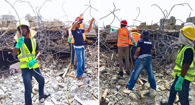 Seven Injured As Two-Storey Building Collapses In Abuja