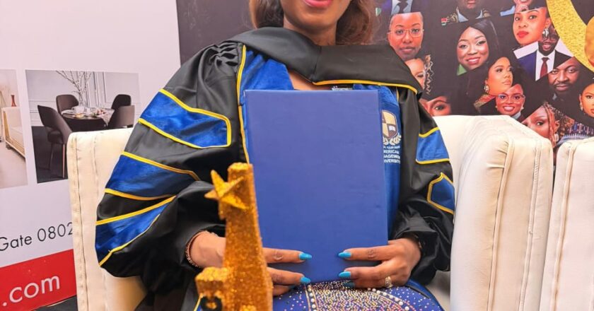 Amb. Ekwutoziam Ashiedu Ogwus Bags Iconic Personality Award, Honorary Doctorate