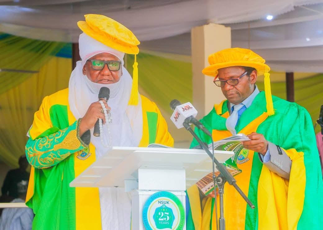 Governor Sule Rewards Excellence with ₦44 Million as NSUK Graduates 32,884 Students at Historic 8th Convocation Ceremony & Silver Jubilee Anniversary